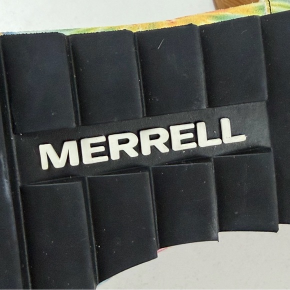 Merrell Suede Rainbow Tie-Dye Alpine Sneakers - Picture 9 of 10